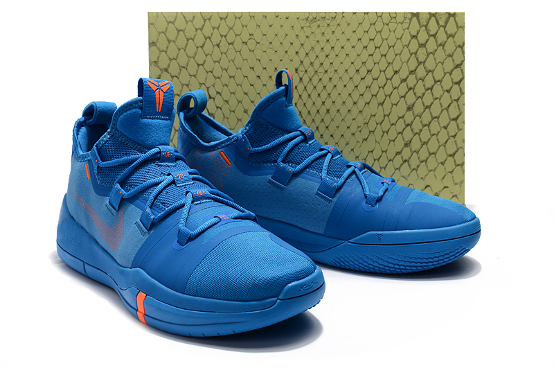 Men Nike Kobe AD EP Blue Orange Shoes